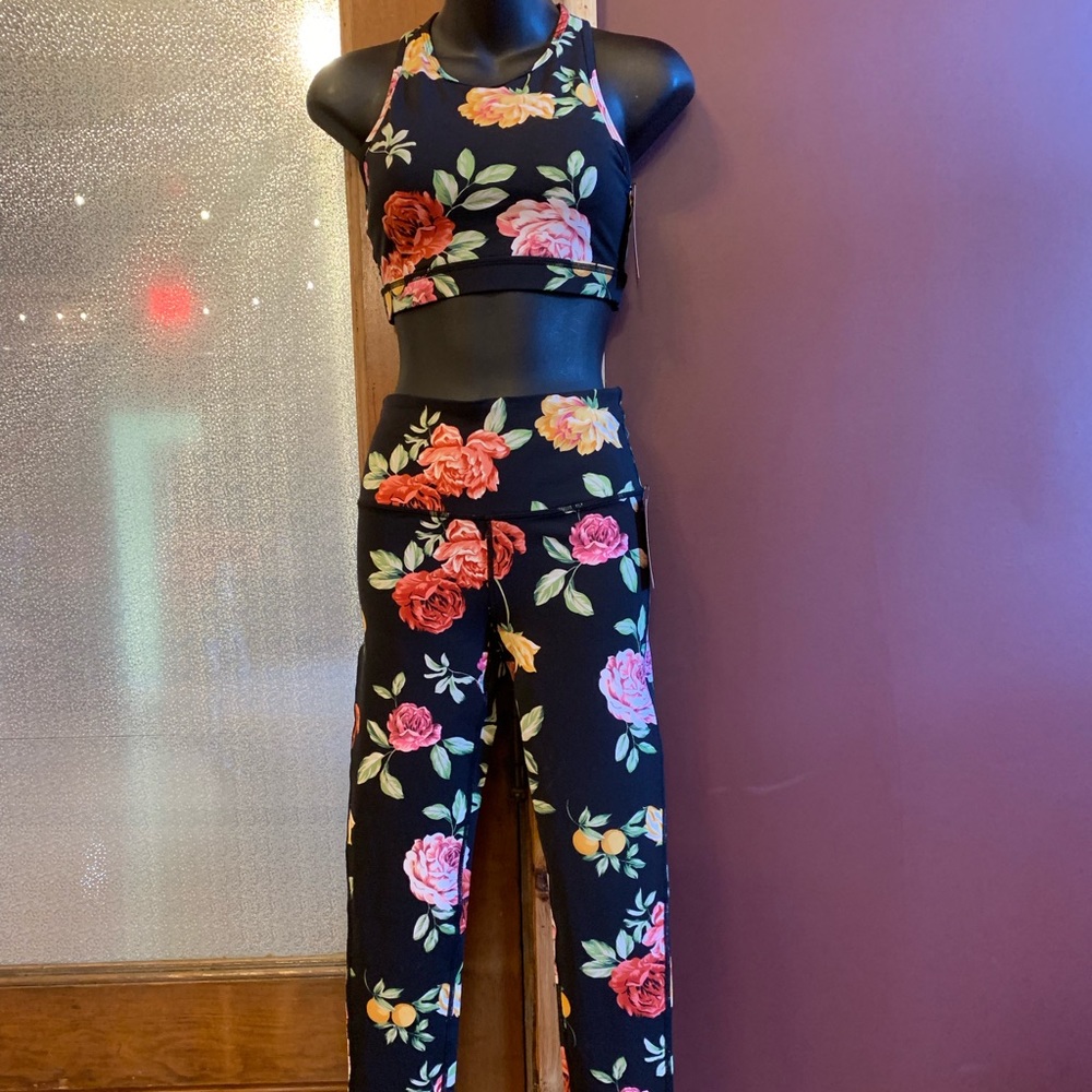 Floral Activewear Set